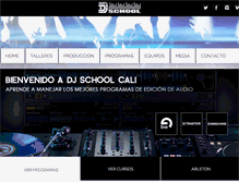 Tablet Screenshot of djschoolcali.com